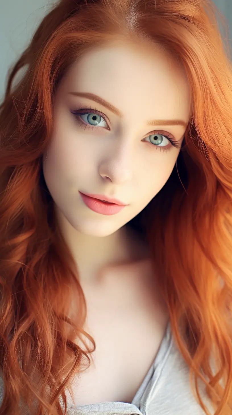 Leila, redhead, 25 years old